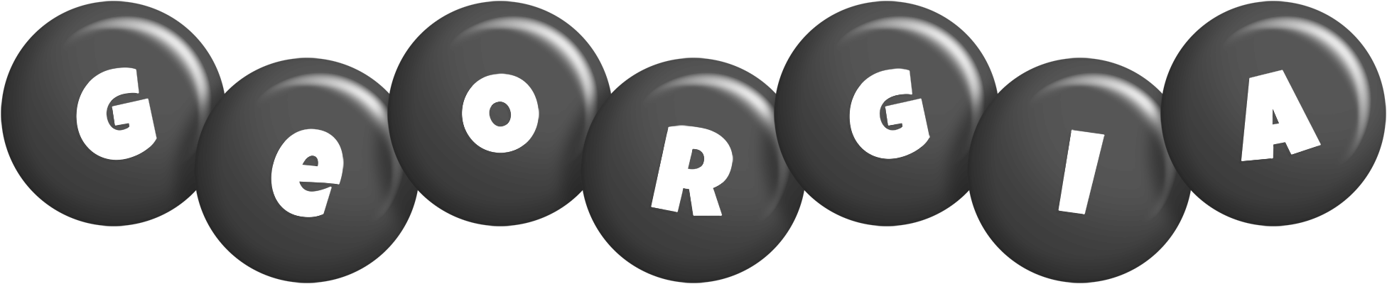 Georgia candy-black logo