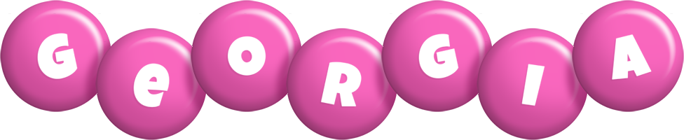 Georgia candy-pink logo