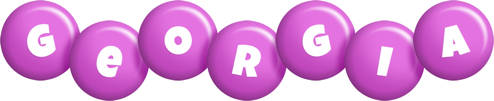 Georgia candy-purple logo
