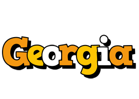 Georgia cartoon logo