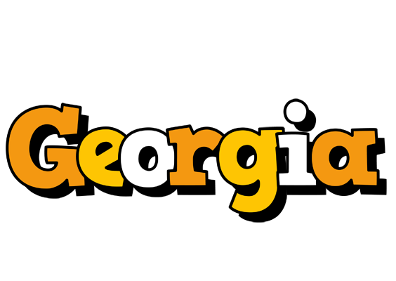 Georgia cartoon logo