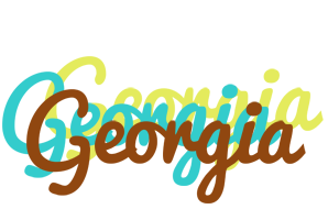 Georgia cupcake logo