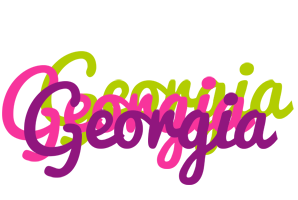 Georgia flowers logo