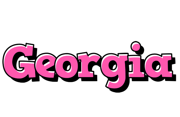Georgia girlish logo