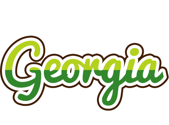 Georgia golfing logo