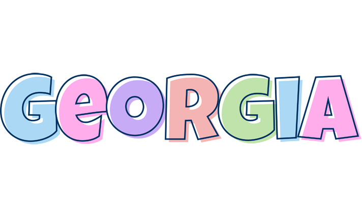 Georgia pastel logo
