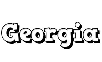 Georgia snowing logo