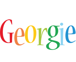 Georgie birthday logo