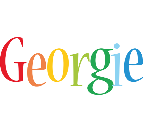 Georgie birthday logo