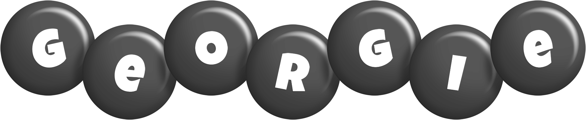 Georgie candy-black logo