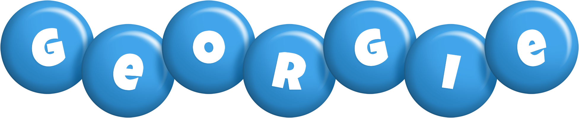 Georgie candy-blue logo