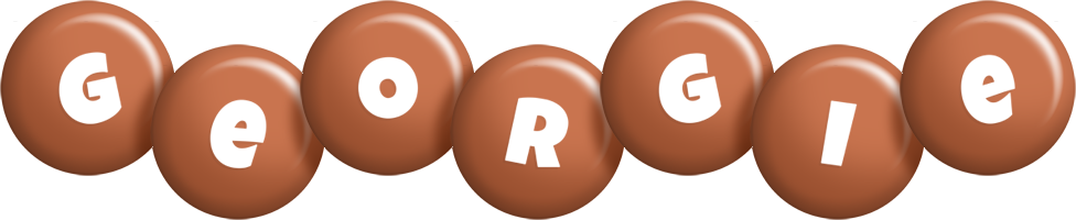 Georgie candy-brown logo