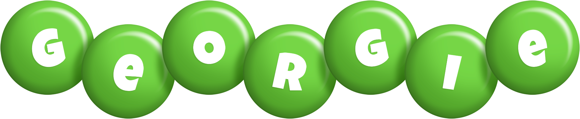 Georgie candy-green logo