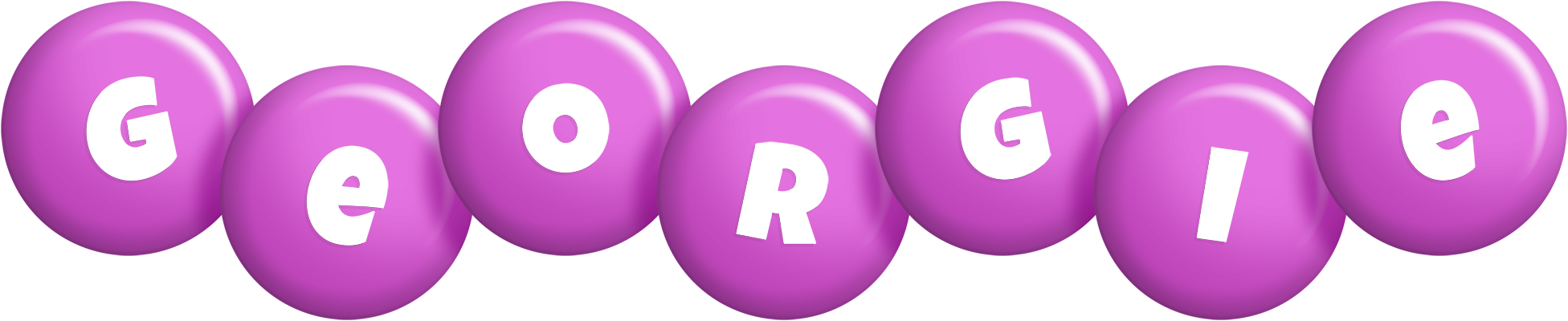 Georgie candy-purple logo