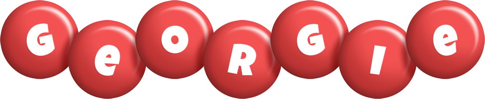 Georgie candy-red logo