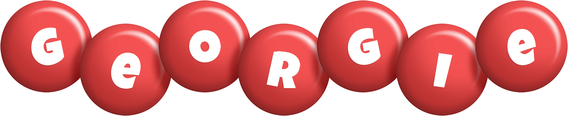 Georgie candy-red logo