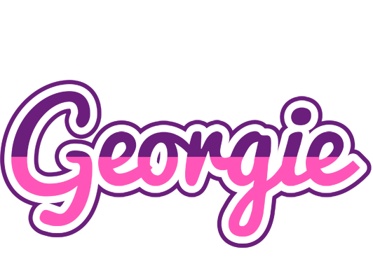 Georgie cheerful logo