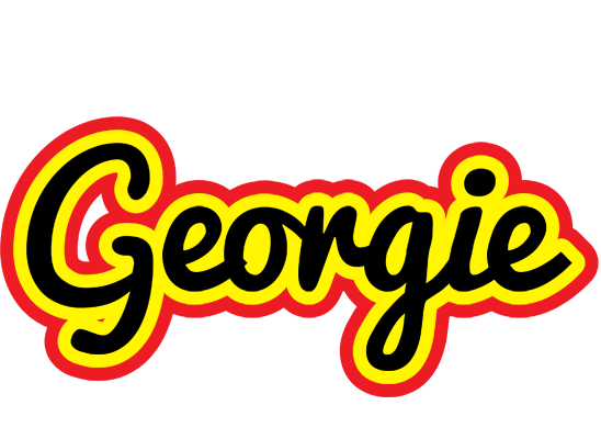 Georgie flaming logo