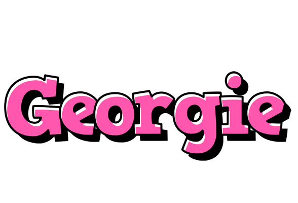 Georgie girlish logo