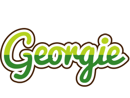 Georgie golfing logo