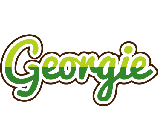 Georgie golfing logo