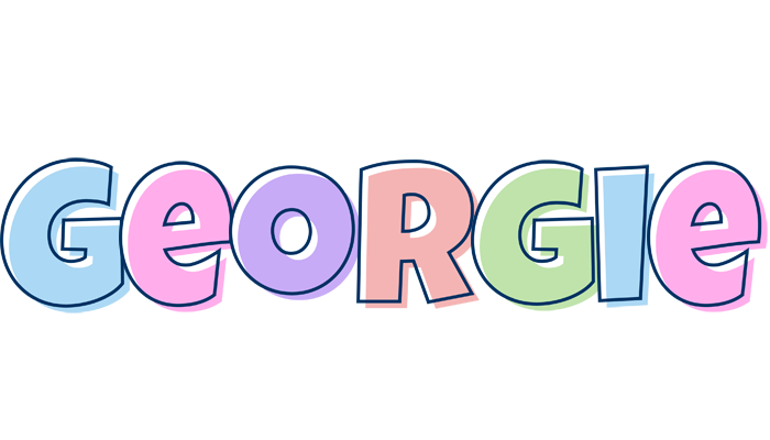 Georgie pastel logo