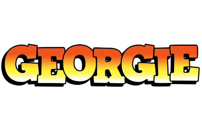 Georgie sunset logo