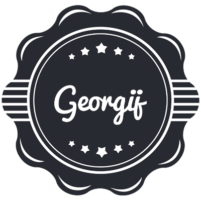 Georgij badge logo