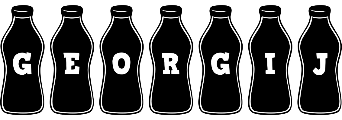 Georgij bottle logo