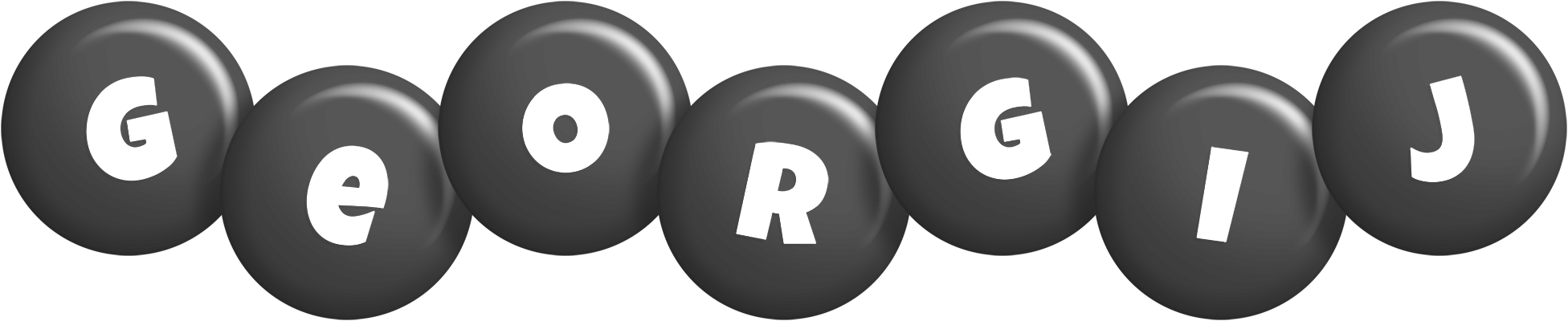 Georgij candy-black logo