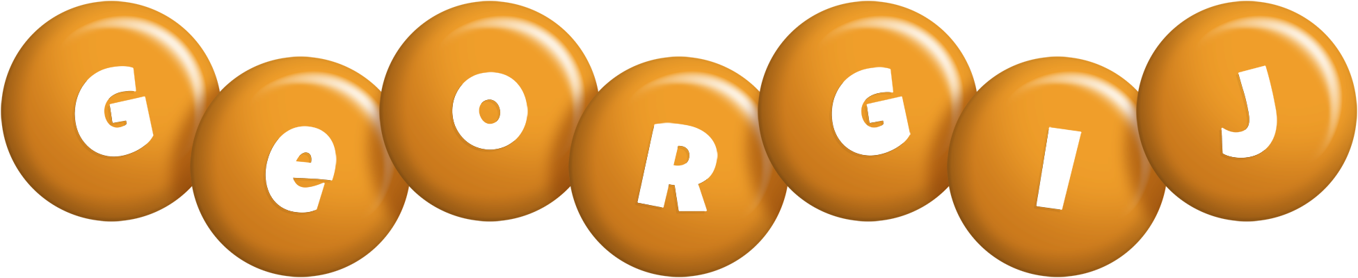 Georgij candy-orange logo