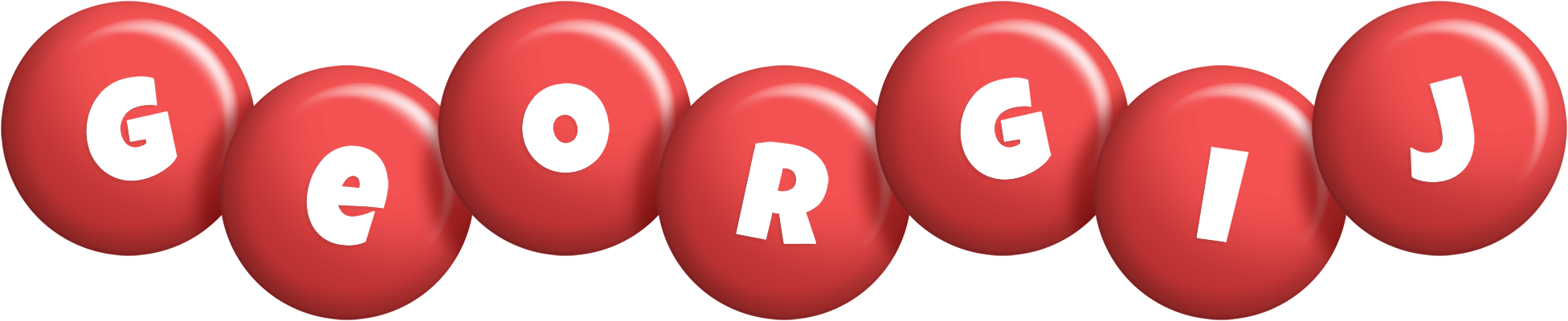 Georgij candy-red logo
