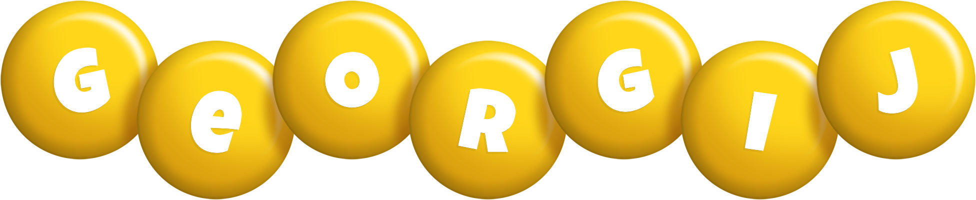 Georgij candy-yellow logo