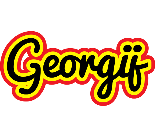 Georgij flaming logo