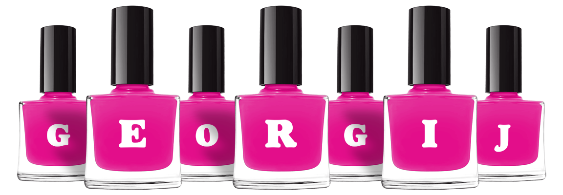 Georgij nails logo