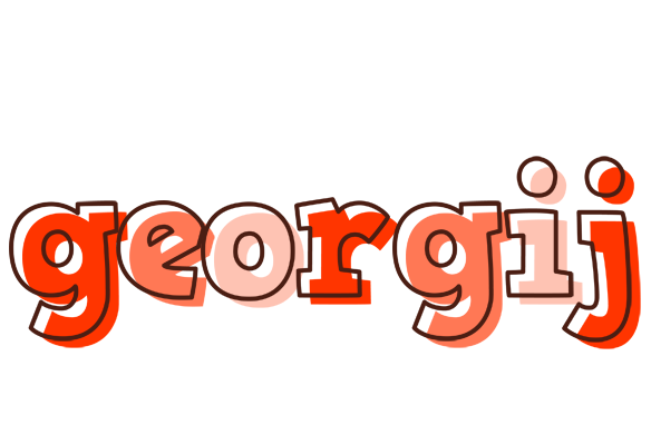 Georgij paint logo