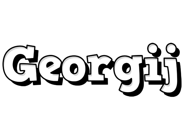 Georgij snowing logo