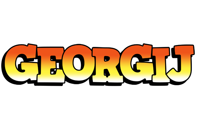 Georgij sunset logo