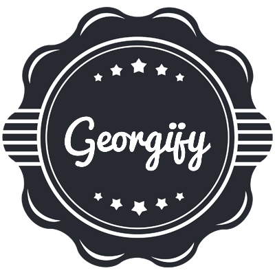 Georgijy badge logo
