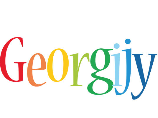 Georgijy birthday logo