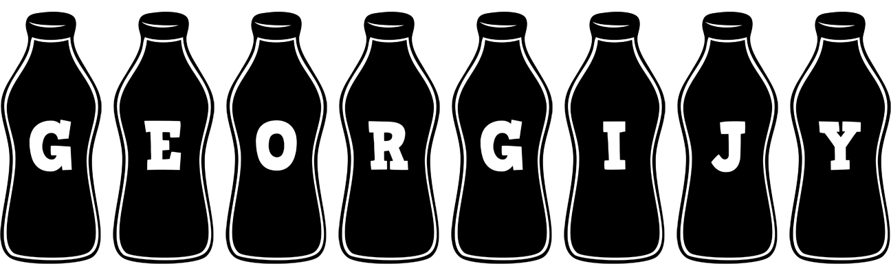 Georgijy bottle logo