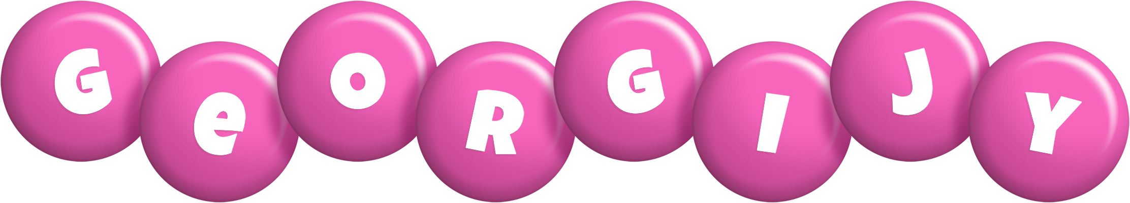 Georgijy candy-pink logo
