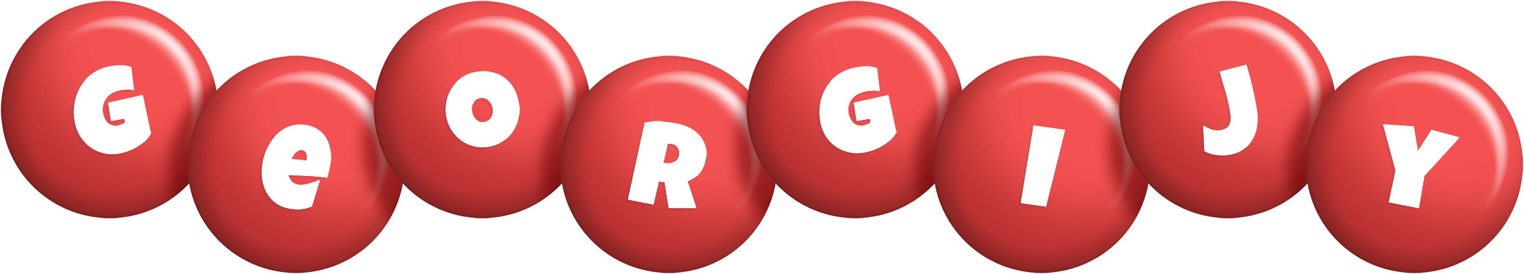 Georgijy candy-red logo