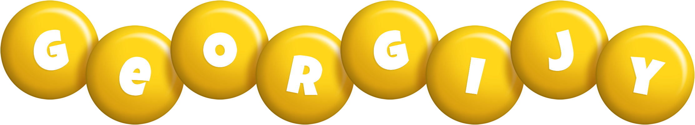 Georgijy candy-yellow logo