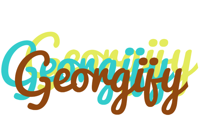 Georgijy cupcake logo