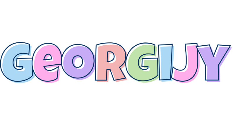 Georgijy pastel logo