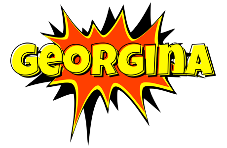 Georgina bazinga logo