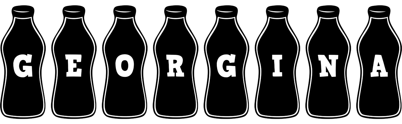 Georgina bottle logo