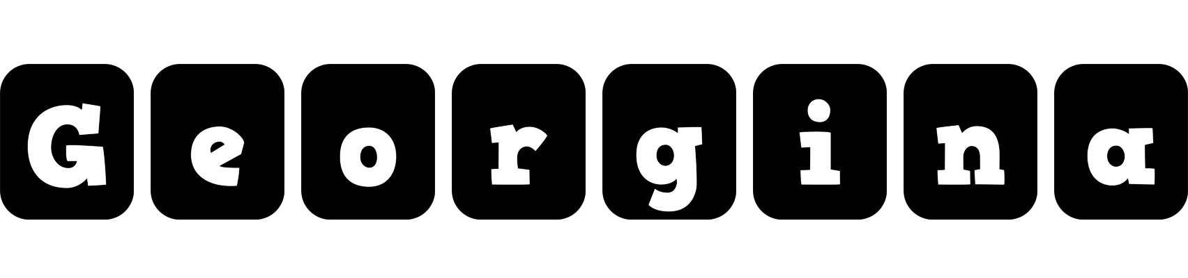 Georgina box logo