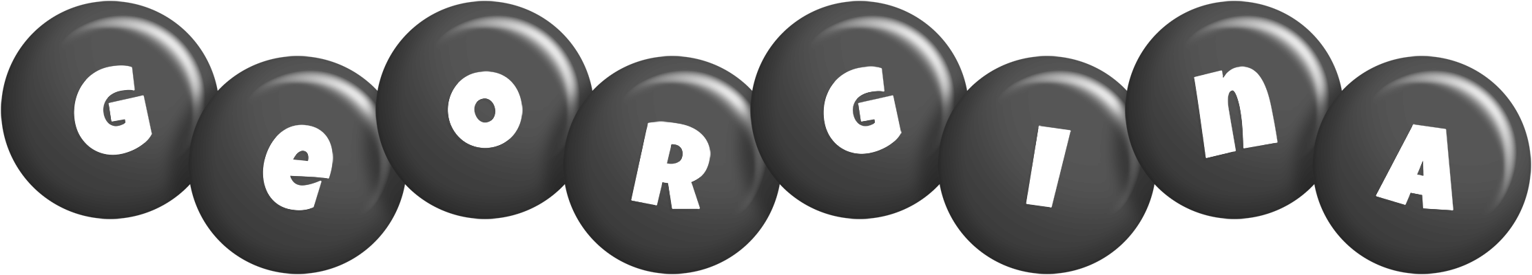 Georgina candy-black logo